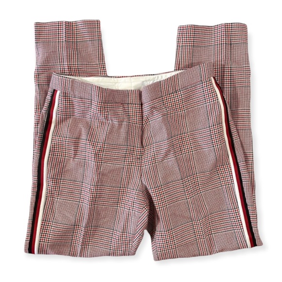 Burberry Wool Houndstooth Check Tailored Trousers Sz 8 New - Picture 8 of 16